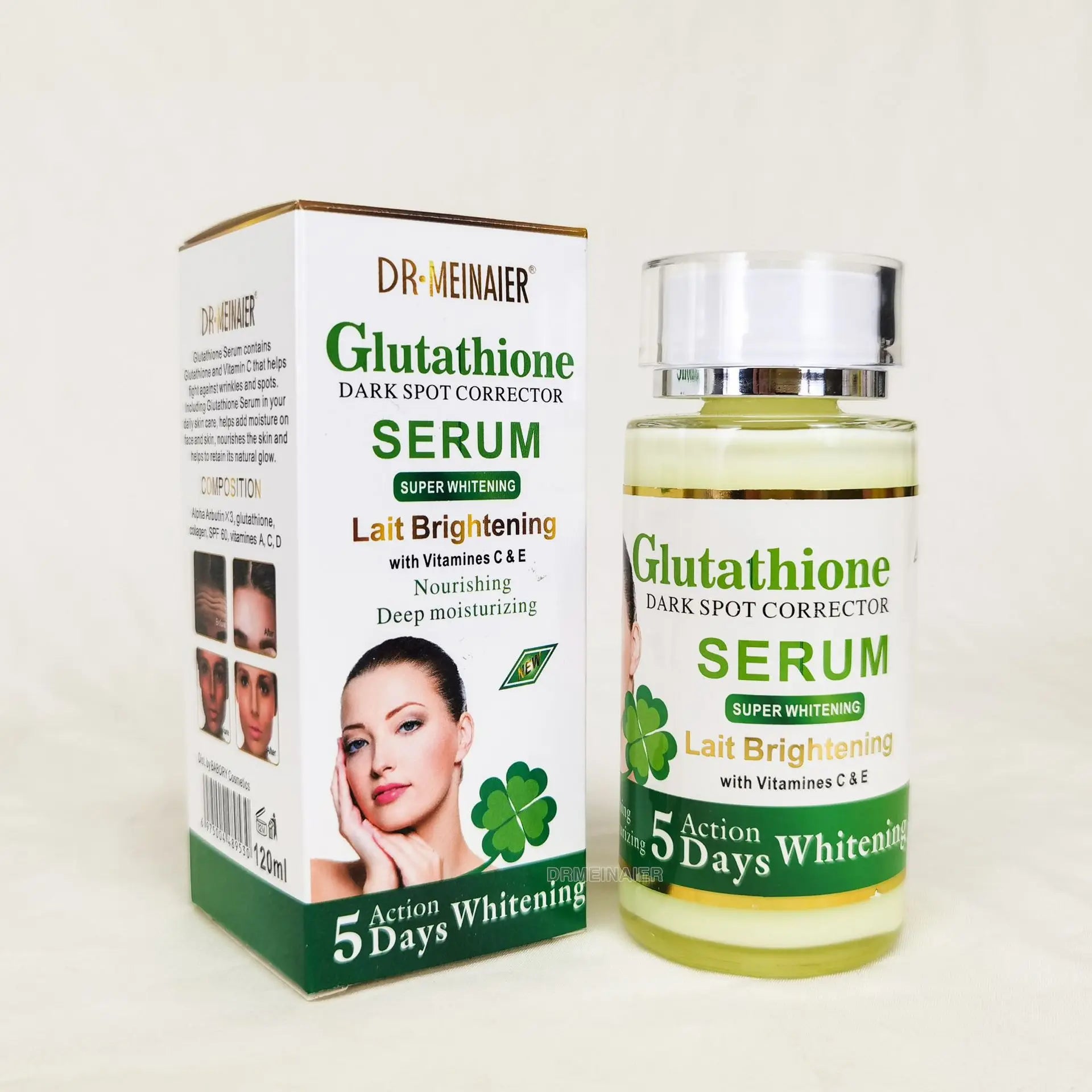 120ml Glutathione Face & Eye Serum – Brightening & Vitamin C
