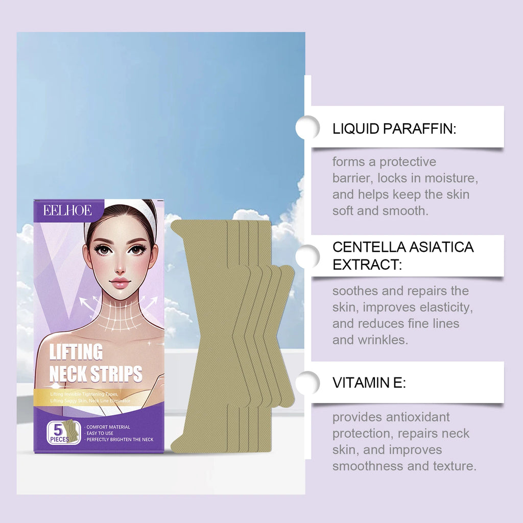 Eelhoe Neck Tightening Patch – Moisturizing & Anti-Wrinkle Neck Tightening Patch Oasis Select
