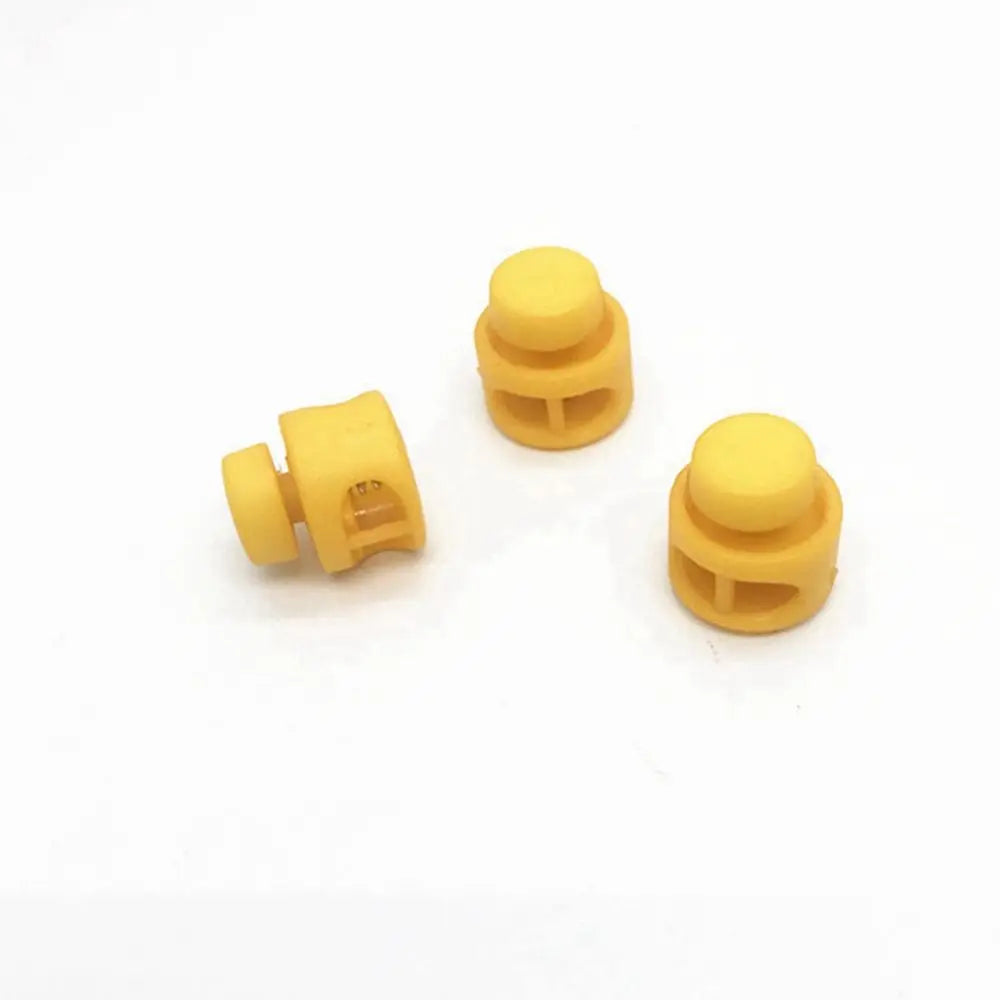 5mm Cord Lock Clips 2-Hole Toggle Stopper Buckle 10 Pack