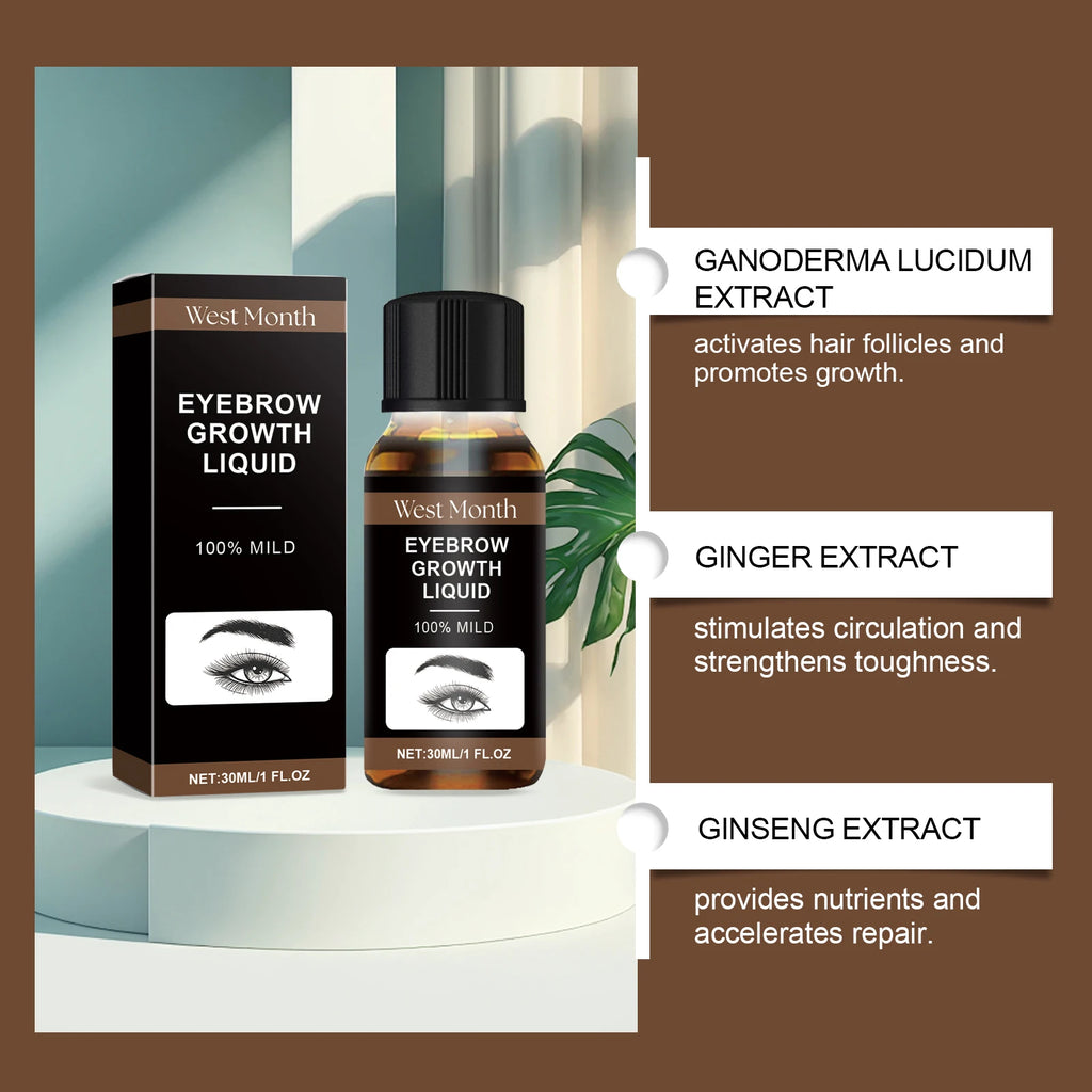Eyelash Hair Growth and Hair Loss Prevention Product for Thicker and Longer Eyebrow Makeup Oasis Select