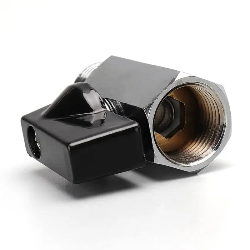 Mini Ball Valve Switch Water Pipe PT1/8, 1/4, 3/8, 1/2 Gas Electric Copper Ball Valve Double Inner and Outer Wire Teeth Oasis Select