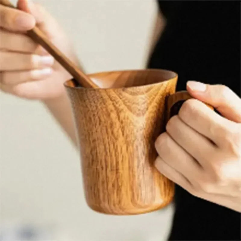 Creative Jujube Sour Wood Household High Beauty High Temperature Resistant Tea Coffee Beer Cup 1pcs Oasis Select