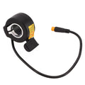 130X Thumb Throttle for Electric Scooter with For M8 Waterproof Connector Plastic Design for Enhanced Performance Oasis Select A