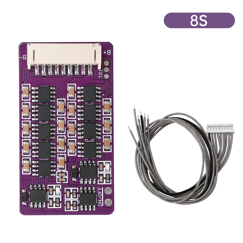 BMS 1.5A 3S 4S 5S 6S 7S 8S 13S 14S 17S 21S Li-ion Lifepo4 LTO Lithium Battery Active Equalizer Balancer Board Balance Capacitor Oasis Select 8S