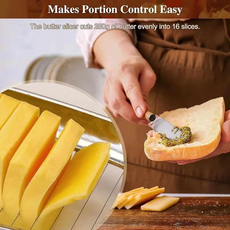 CHANSUNRUN Aluminum Die-Cast Cheese Slicer – Stainless Wire Cheese Slicer Oasis Select