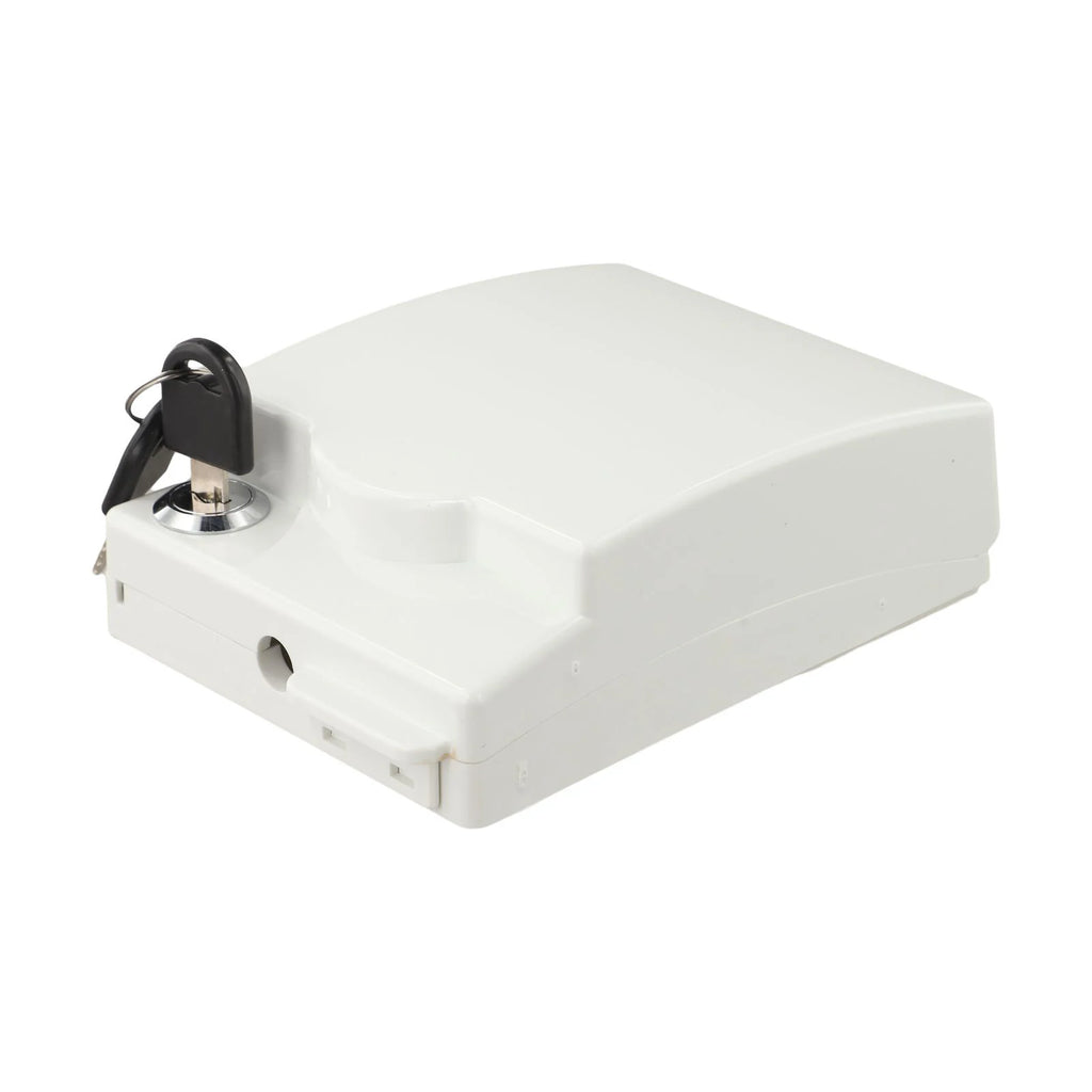 86 Type Lockable Socket Waterproof Dustproof Box Outdoor Switch Socket Protective Cover For Bathroom Outdoor Areas Oasis Select White