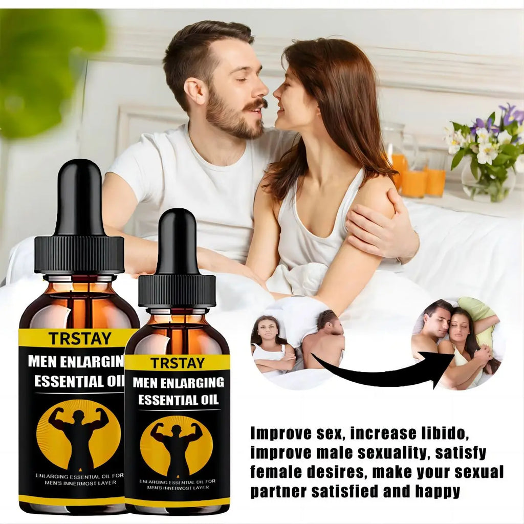 Men Enlarging Essential Oil Endurance Long-lasting Delay Growth Strong Energize Enhance Massage Strengthen Strength Oasis Select