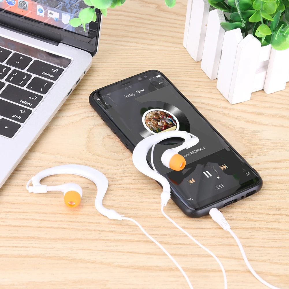 Swimming Headset IPX8 Waterproof Wired Earphone 3.5mm Interface Loud Clear Sound Music Player for Diving Water Sports Oasis Select