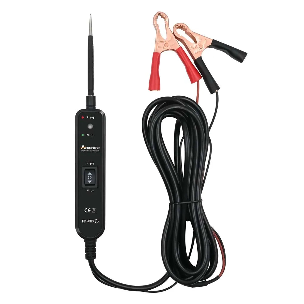 Automotive Electric Circuit Tester 6-24V DC | Power Switch Automotive Circuit Tester Oasis Select black