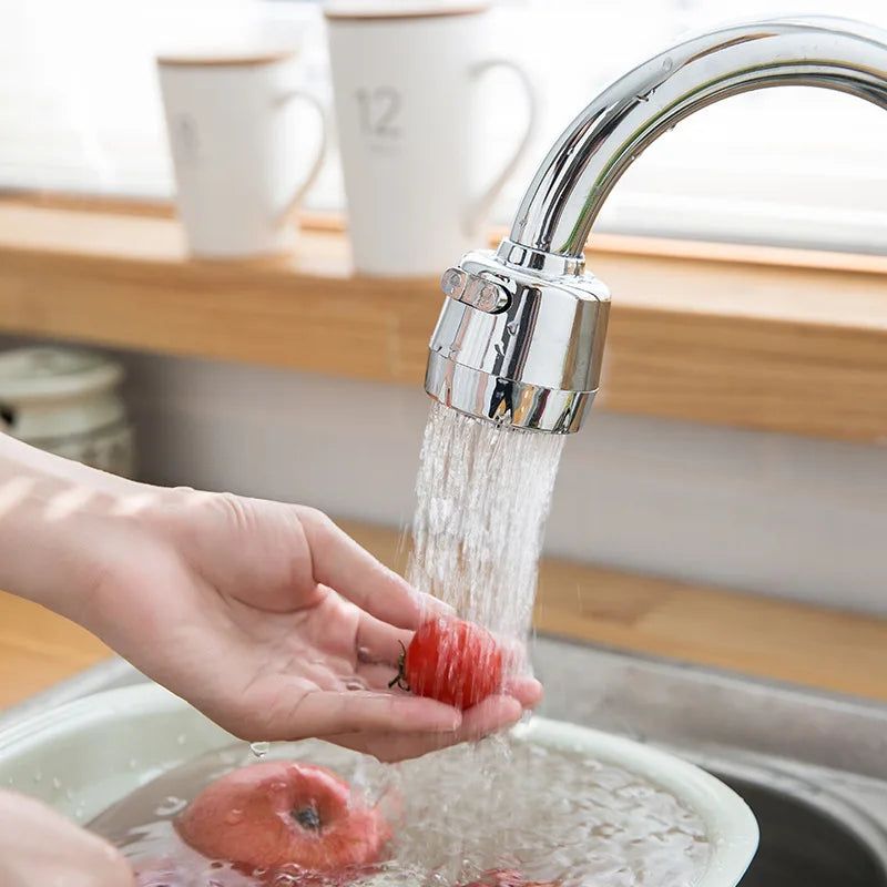 Kitchen faucet splash head pressurization shower stainless steel extension nozzle water saving universal rotary bubbler Oasis Select