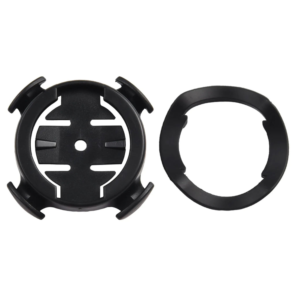 Bike Computer Mount With Rubber Rripper Bands Bicycle Edge Quarter Turn Computer Mount For Garmin Stem Or Handlebar Cycling Part Oasis Select
