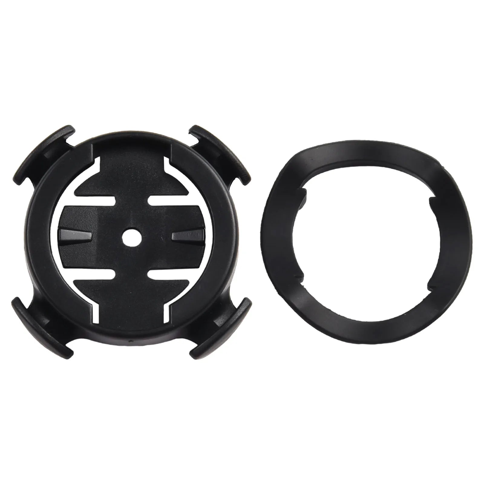 Bike Computer Mount With Rubber Rripper Bands Bicycle Edge Quarter Turn Computer Mount For Garmin Stem Or Handlebar Cycling Part Oasis Select