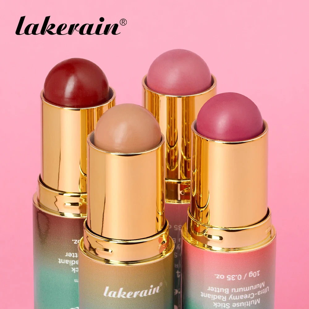 2 IN 1 Multiuse Stick Double Headed Bronzer Blush For Cheeks Eyes Lips Long Lasting Matte Glow Makeup Contouring Stick Makeup Oasis Select