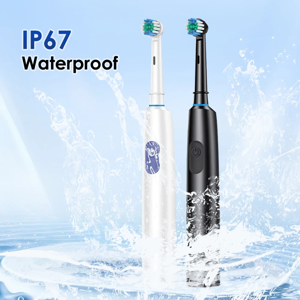 URGGU Sonic Electric Toothbrush – 5 Modes, Timer & 4 Heads