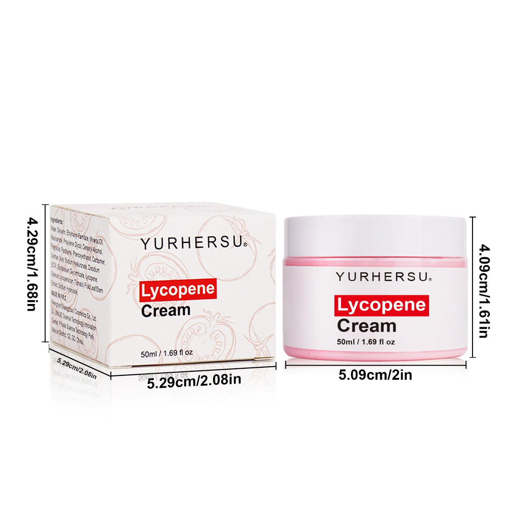 YURHERSU Lycopene Face Cream – Brighten & Glow Naturally 50ml Brightening Face Cream Oasis Select