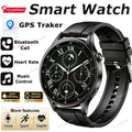Men's GPS Smartwatch 1.52" AMOLED BT Calls NFC IP68 Waterproof