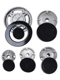Cooker Hat Set Oven Gas Hob Burner Crown Flame Cap For Kitchen For SABAF Stove Handles Lid Kit For Gas Stove Burners Oasis Select A