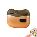 2-in-1 Electric Nail Clipper & Polisher with LED Light | USB Electric Nail Clipper Oasis Select orange