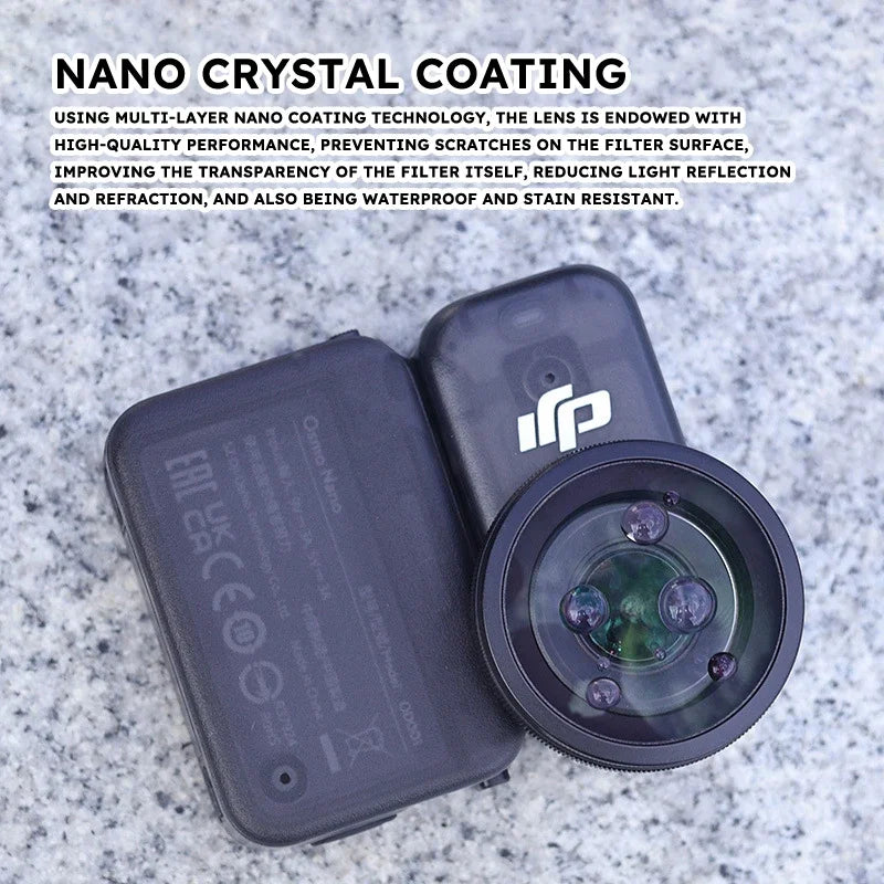 185° Wide Angle Lens for DJI Osmo Nano – Quick-Release Metal