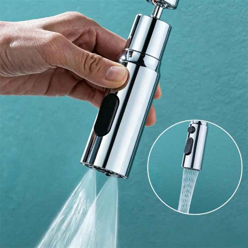 1pc Kitchen Faucet Aerator Faucet 3 Modes Bathroom Anti-splash Sprayer Kitchen Taps Anti-Splash Tap Booster Shower Filter Oasis Select