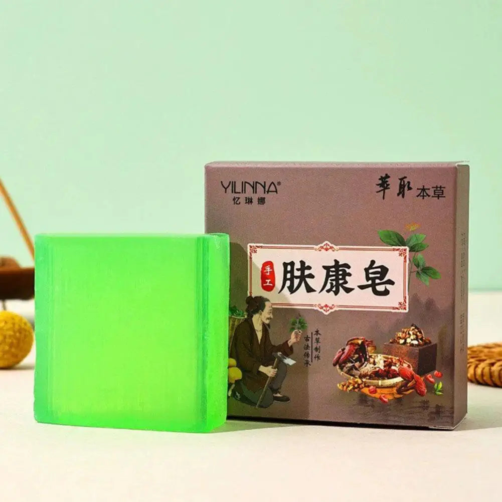 Handmade Whitening Cleansing Soap, Facial And Body Soap eliminate the unpleasant odor of the elderly Deodorization Oasis Select