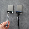6/2pcs Razor Holder 304 Stainless Steel Men Shaving Shaver Razor Stand Shelf Shaving Razor Storage Rack Bathroom Hook Organizer Oasis Select 6pcs