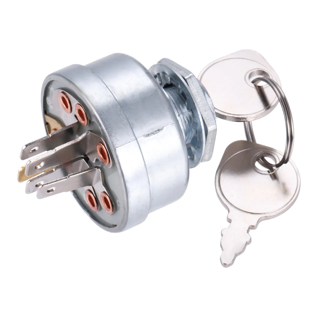 1Set Ignition Starter Switch with 2 Keys for Hustler 045898 Big Dog Super Z Mini Z Hydro Walk Behind Exmark Toro 1-543070 543070 Oasis Select