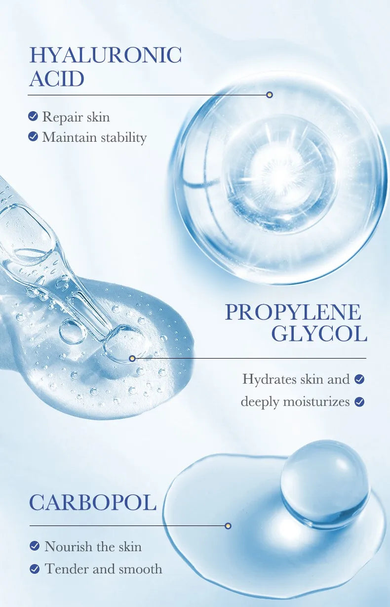 SADOER Hyaluronic Acid Face Serum – Firming & Hydrating 100ml Facial Serum Oasis Select