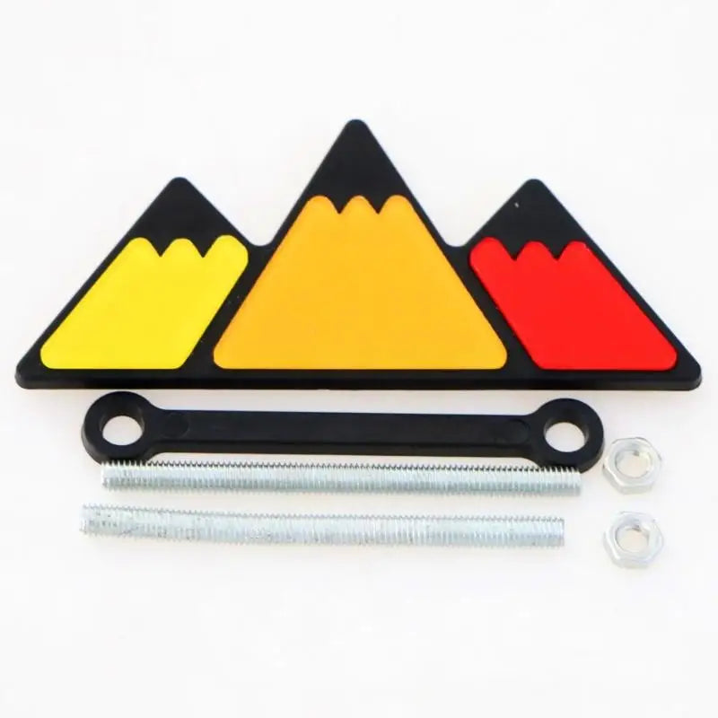 Set 3D Personalized Three-Shaded Logo Car Adornment Stickers for Side and Rear of Vehicle Oasis Select A1
