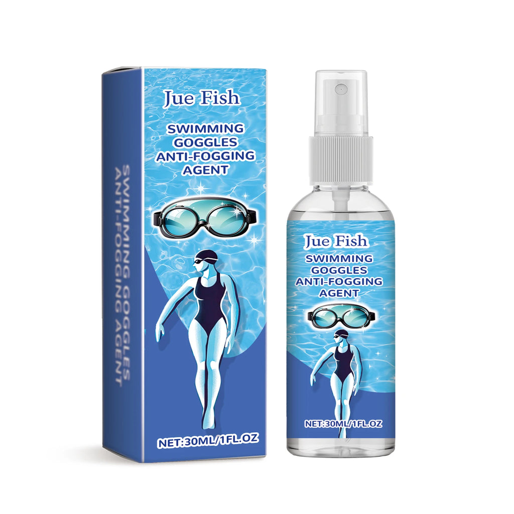 Swimming Goggles Anti Fogging Agent for Goggles Remove Lens Stains Prevent Fogging Anti Fog Eyeglass Cleaning Solution 30ml Oasis Select 30ml boxed