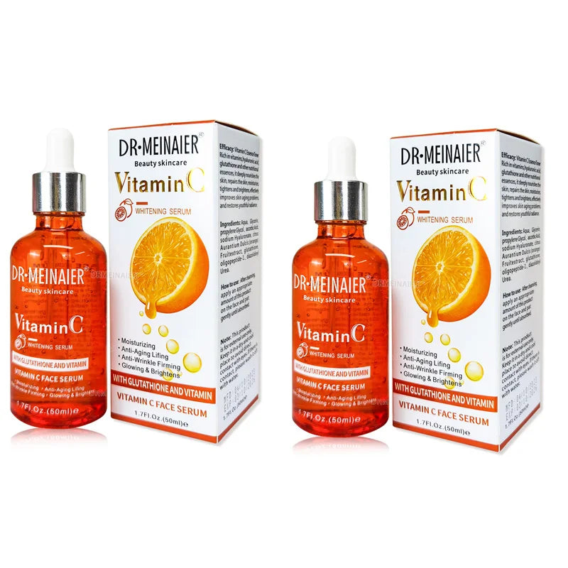 Hyaluronic Acid & Vitamin C Face Serum Set 2×50ml
