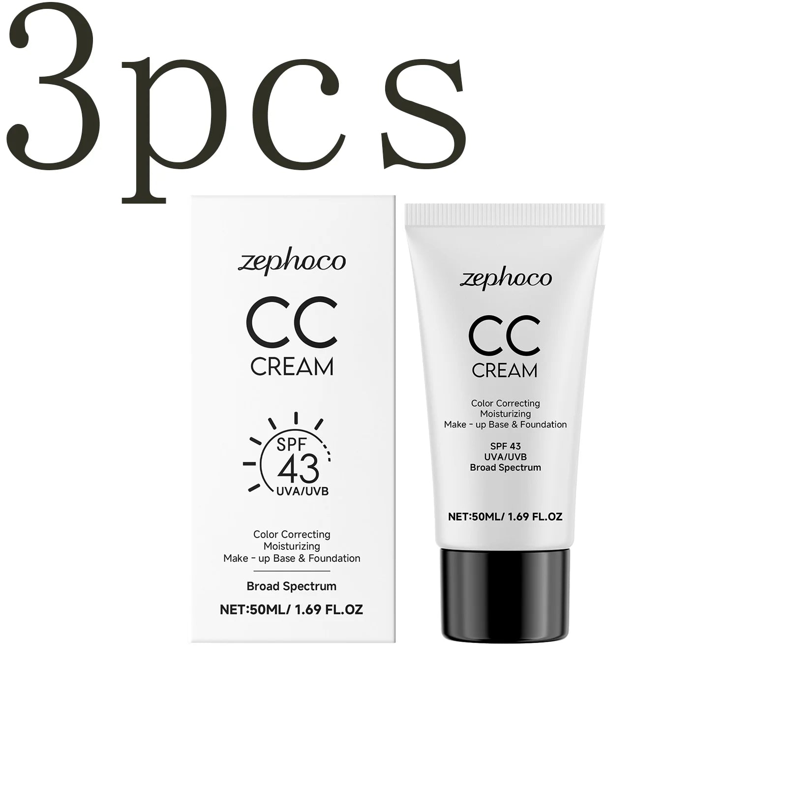 Zephoco Liquid Foundation – Moisturizing, Brightening & Long-Lasting