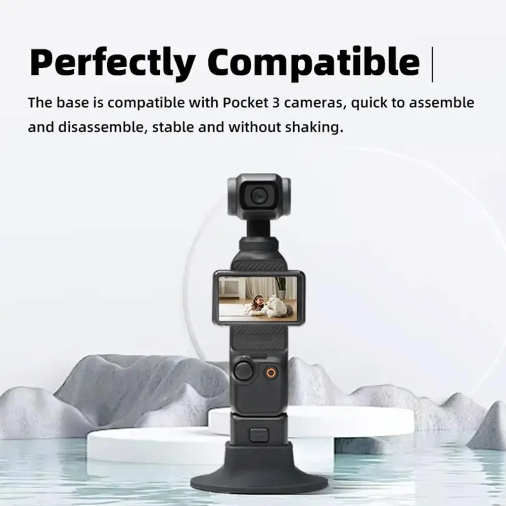 Silicone Mounting Base for DJI Osmo Pocket 3 & 4 Anti-Skid