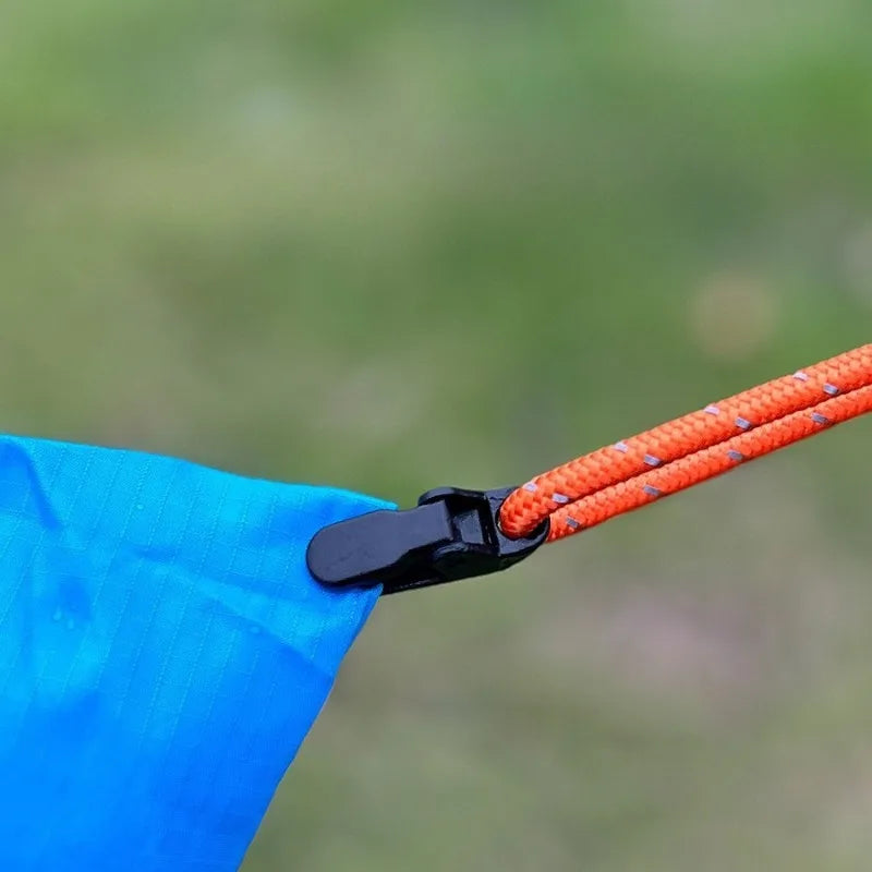5/10pcs Windproof Crocodile Clip Tent Clip Non-slip Awning Tarpaulin Fixing Clip Outdoor Camping Tent Accessories Oasis Select