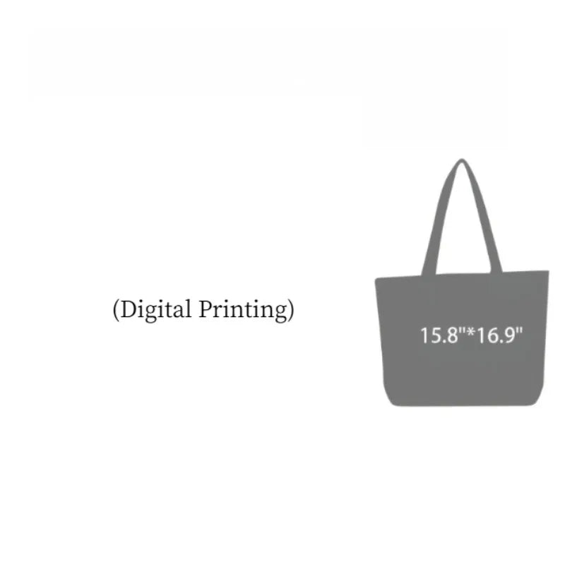 Women's lightweight quilted tote bag, suitable for weekend trips, casual shopping, etc.(Digital Printing) Oasis Select