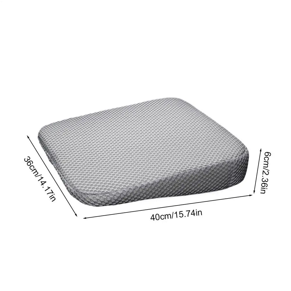 Driver Seat Booster Hip Support Pad Vehicle Accessories Car Seat Cushions Short People Driver for Tailbone Fatigue Relief Truck Oasis Select Gray