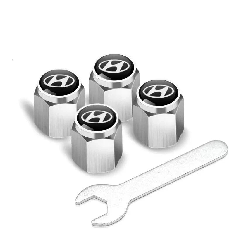 Brand new car tire valve cap, anti-theft valve core cover, universal tire valve cap, dust-proof valve core cover Oasis Select 4PCS 8