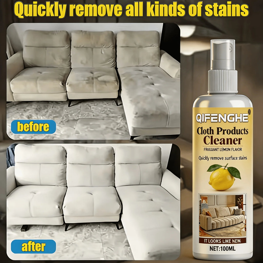 Waterless Fabric Cleaner Spray – No Rinse Fast Stain Removal Fabric Cleaner Spray Oasis Select