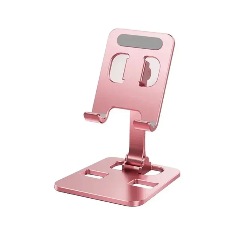 Universal All Aluminum Alloy Flexible Mobile Phone Stand Portable Tablet Holder For iPad Holder Tablet Stand Mount Adjustable Oasis Select Rosy Pink