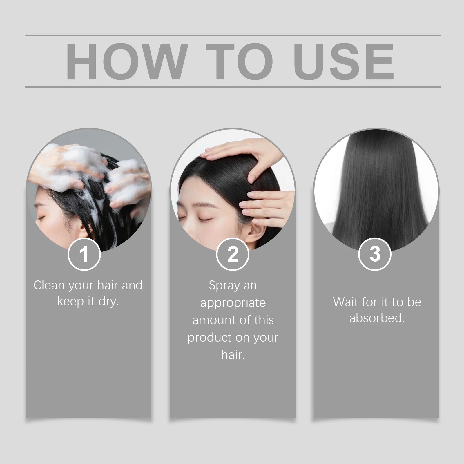 Dry Hair Spray Fluffy Hair Oil Control Refreshing Absorb Grease Clean Hair Air Feeling Moisturizing Repairing Hair Care Shampoo Oasis Select