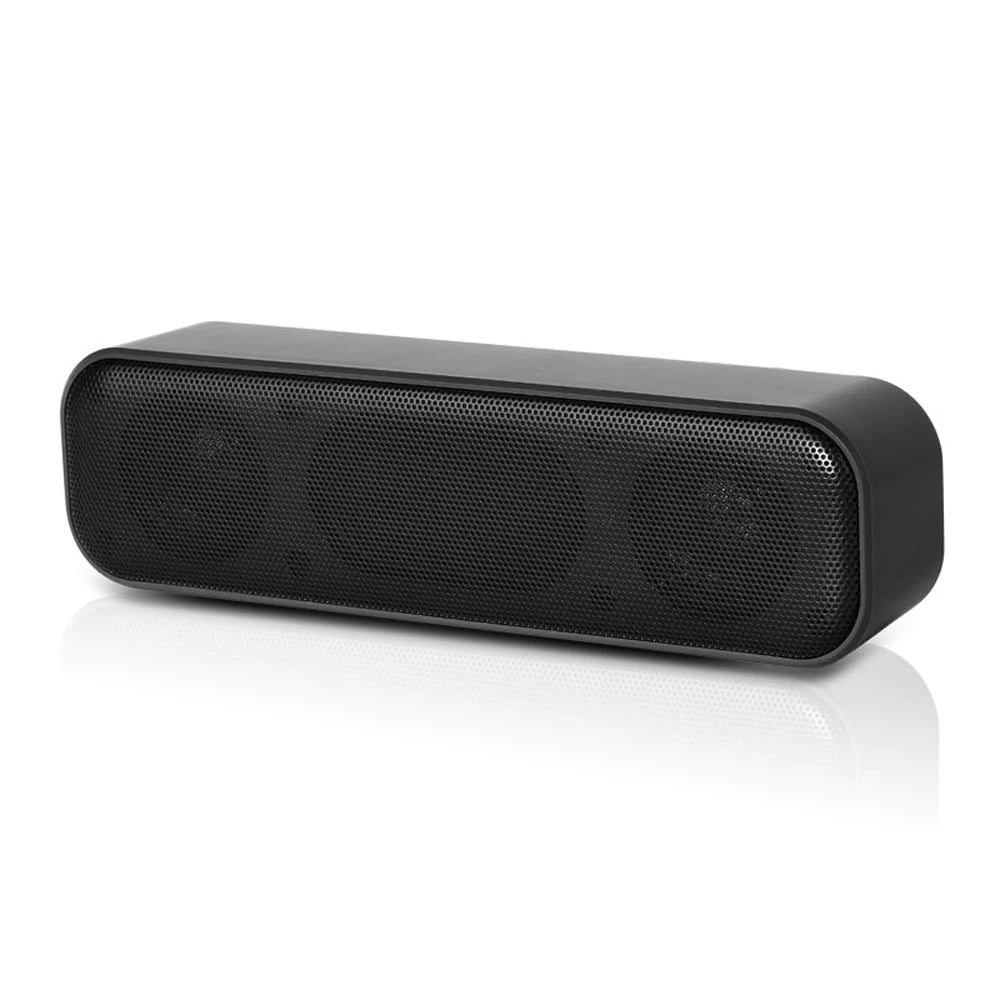 AyeBeau USB Wired Desktop Soundbar Speaker 6W – PC, Laptop & TV