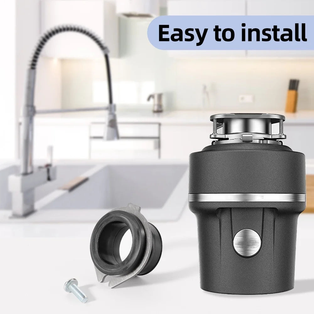 Kitchen Plumbing Anti-Vibration Tailpipe Exhaust Pipe Coupling Anti-vibration 304 Stainless Steel Leakage Prevention Oasis Select