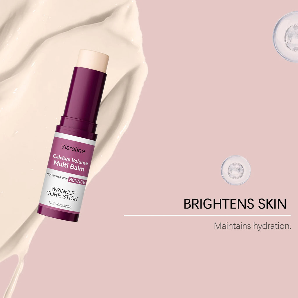 VIARELINE Calcium Volume Multi Balm Collagen Deep Moisturizing Face Skin Refresh Smoothing Brightening Firming Balm Stick Cream Oasis Select
