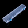 1pc Painting Pencils Box Drawing Brush Storage Case 33x7x3.5cm 18.5*7cm Plastic Watercolour Pen Container Drawing Tool Organizer Oasis Select White Storage Box