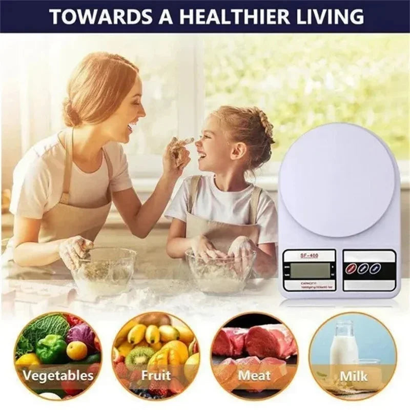 10kg X 0.1g Digital Kitchen Scale, Precision Electronic Food Scale with LCD Display, Baking Cake Kitchen Accessories Food Scale Oasis Select