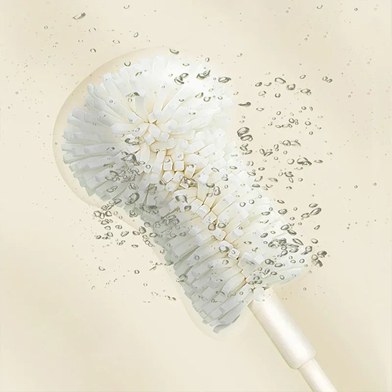 Sponge Brush Cup Scrubber Glass Cleaner Kitchen Cleaning Tool Long Handle Drink Wineglass Bottle Household Cleaning Brush Oasis Select