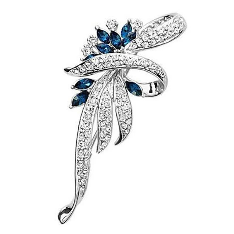 Brooch Pin Diamond Corsage High-end Women's Delicate Corsage Suit Pin Holiday Gifts Oasis Select