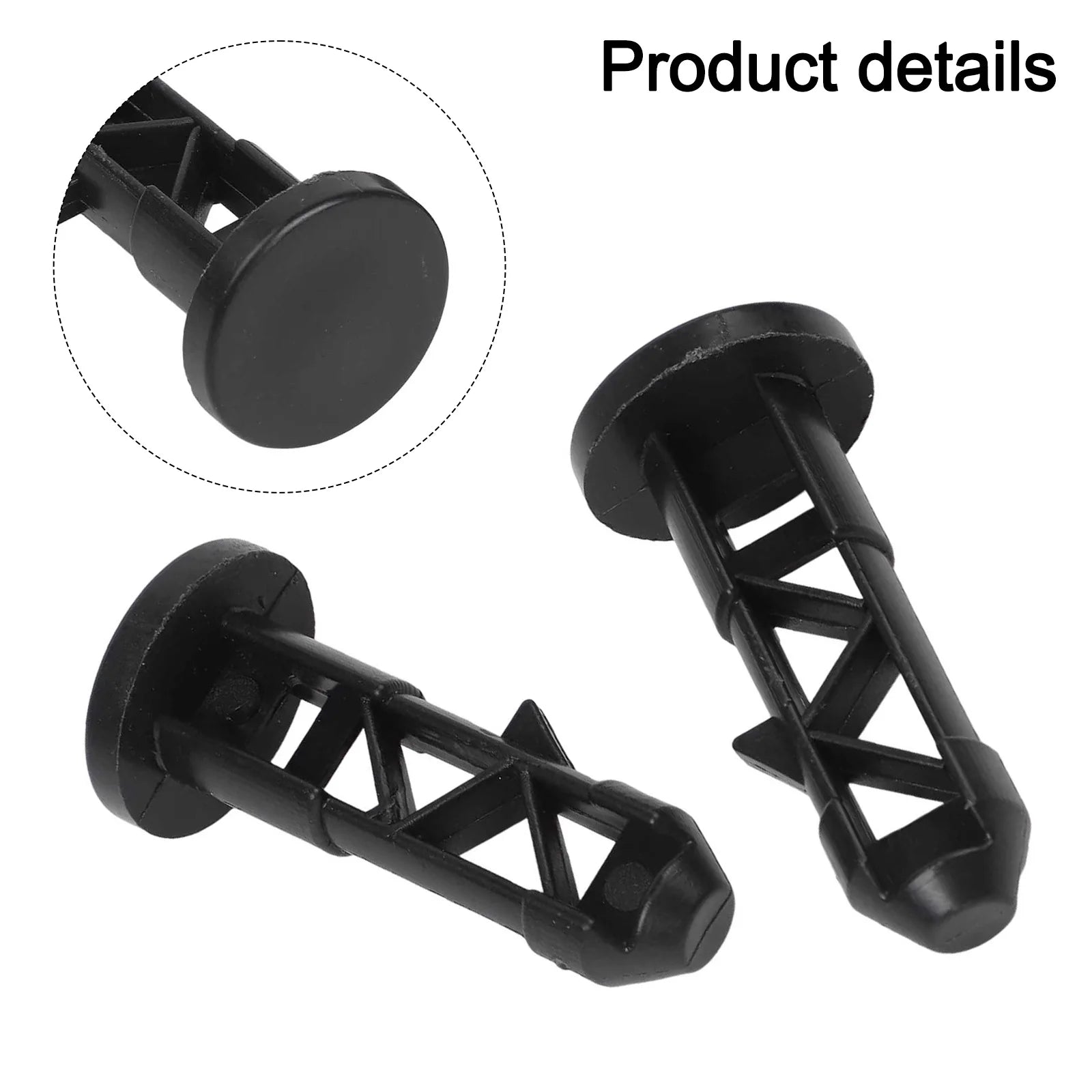 1/3pairs Plastic Wheelie-Bin Lid Hinge Pin For 240L Wheelie-Bins Household Commercial Trash Cans Waste Bin Tools Oasis Select