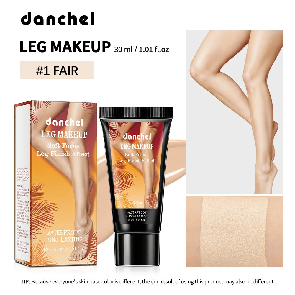 100ml Leg Makeup Long-lasting Waterproof And Anti-Transfer Concealer Even Skin Tone Wheat Tan Brown Liquid Foundation Oasis Select 30ml Fair