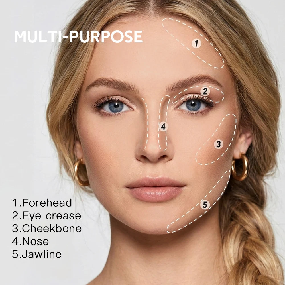 Long Lasting Compact Powder Waterproof Sweatproof Soft Matte Oil Control Setting Powder Face Makeup Cosmetic Oasis Select